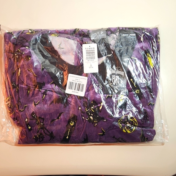 ❤️NWT VINTAGE TORRID HAUNTED MANSION DRESS - DISNEY - MICKEY MOUSE - HALLOWEEN - Picture 4 of 13